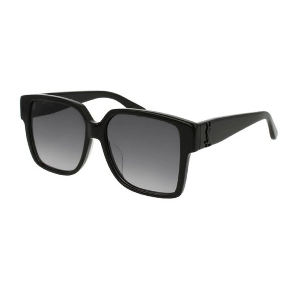NWT SAINT LAURENT SUNGLASSES BLACK - Picture 1 of 3